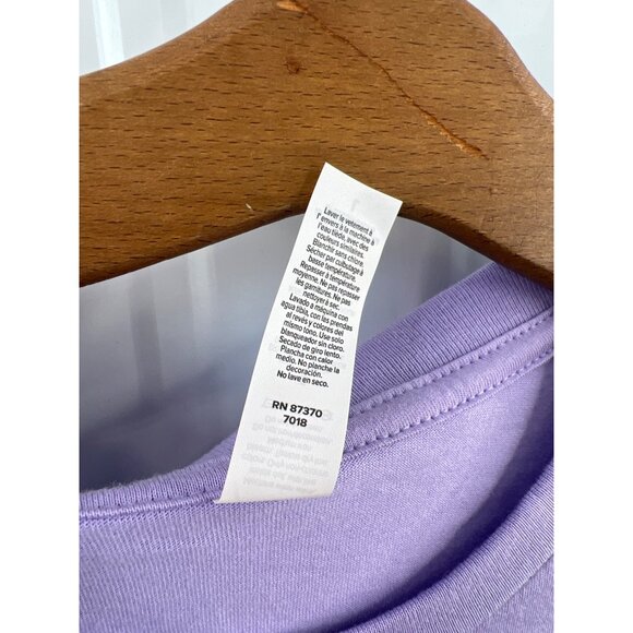 Chicago The Windy City T-Shirt Size Large Crewneck Short Sleeve Purple Cotton - Picture 4 of 6